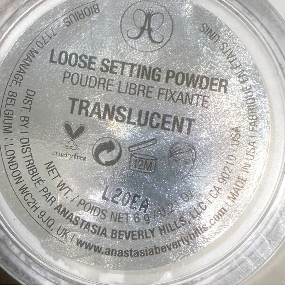 Anastasia Beverly Hills Translucent Loose Setting Powder Face Makeup